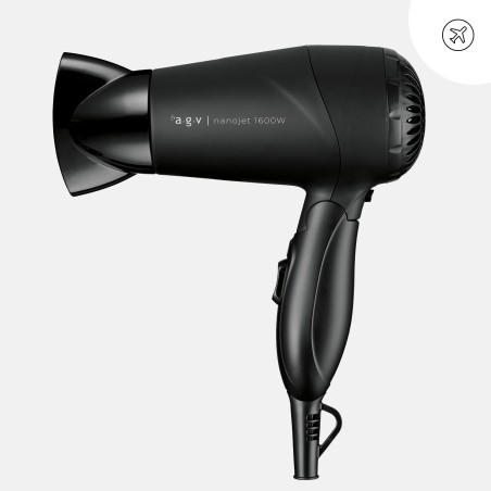 Secador de Pelo Plegable NANOJET 1600W | Compacto, Ligero y Potente
