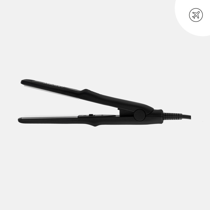 Plancha de Pelo Compacta The Mini Titanium – Brillo y Acabado Profesional